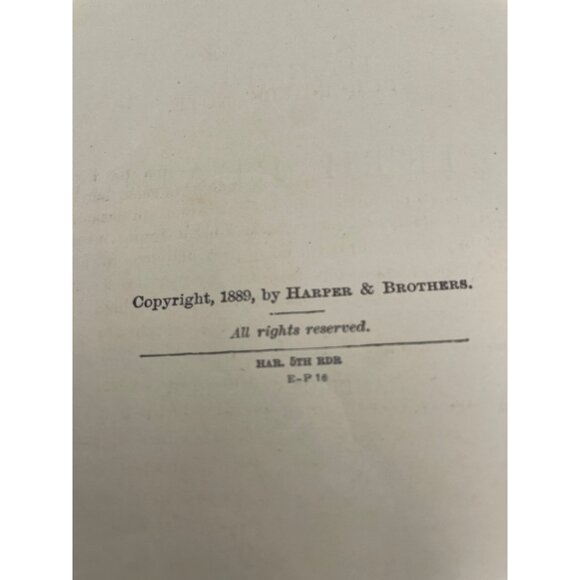 Antique Harpers Fifth Reader Book 1889 Edition - Picture 10 of 10